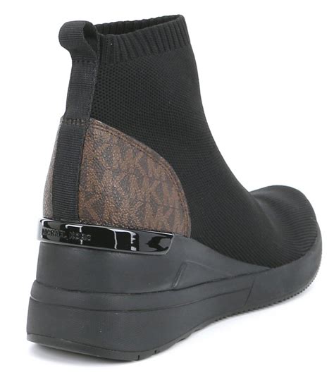 michael kors skyler sneaker booties|michael kors sock sneaker.